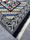 Latin American Flat Weave Wool Rug Mayan/Aztec Zapotec Large 65.5” X 93.5”  — photo 6