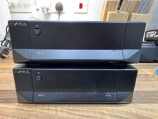a PAIR of Cyrus ‘POWER’: monobloc amplifier (requires PSX-R per amplifier).