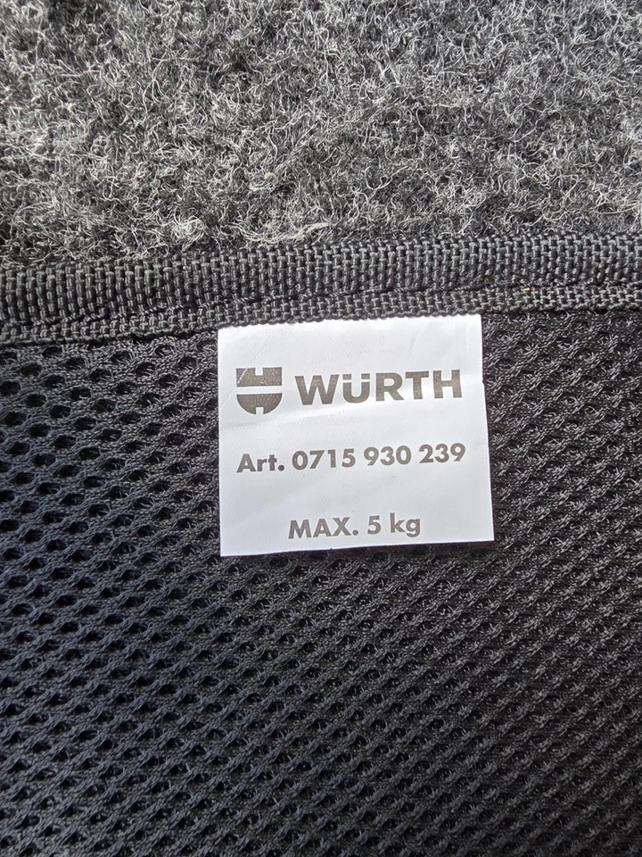 Wurth Work Tool Vest, Black - Image 3 of 4