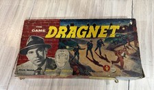 Vintage 1955 The Game of Dragnet board game m...