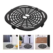  Air Fryer Plate: Grill Tray - Crisper Plate 18.5x18.5cm Nonstick Baking Pan for