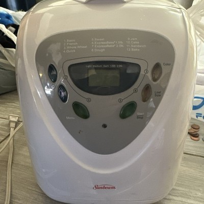 Bread maker machine  Sunbeam, Never Used 2lbs Of Bread And Cakes
