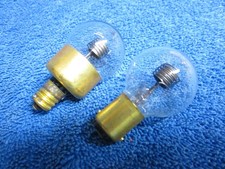 GE NE-31 & NE-32 Vintage Neon Glow Lamps - Indicators