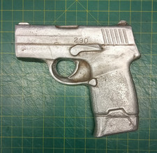 DUNCAN Aluminum metal gun Holster making mold prop for Sig P290