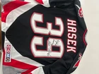 Dominik Hasek Auto Autographed Custom Hockey Jersey JSA size XL