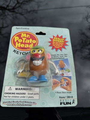 Mr. Potato Head Keychain Basic Fun Brand Sealed - Vintage 1997 - IN BOX