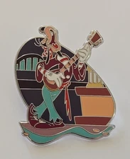 2023 Disney Goofy Pirates Of The Caribbean Playing A Guitar Trading Pin