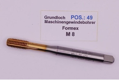FORMEX M8 Gewindebohrer Pos.:49