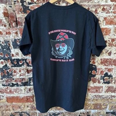 Vintage Hank Williams Jr. Shirt Bocephus If The South Would Have Won Mens Large