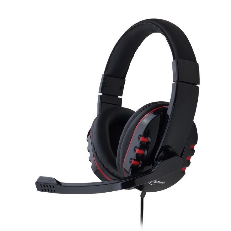 Casque filaire Gembird GHS-402 isolation sonore et micro réglable