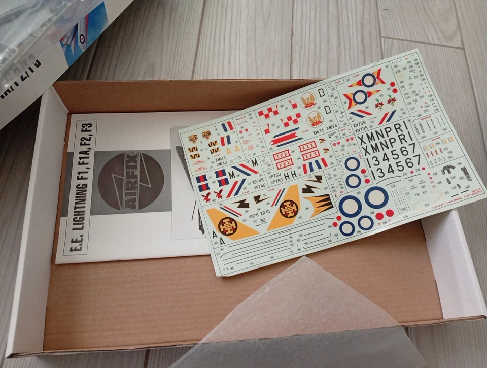 1:48 AIRFIX LIGHTNING F1 sealed - Immagine 3 di 3