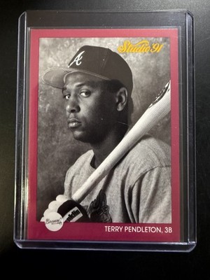 1991 LEAF STUDIO '91  #148 TERRY PENDLETON