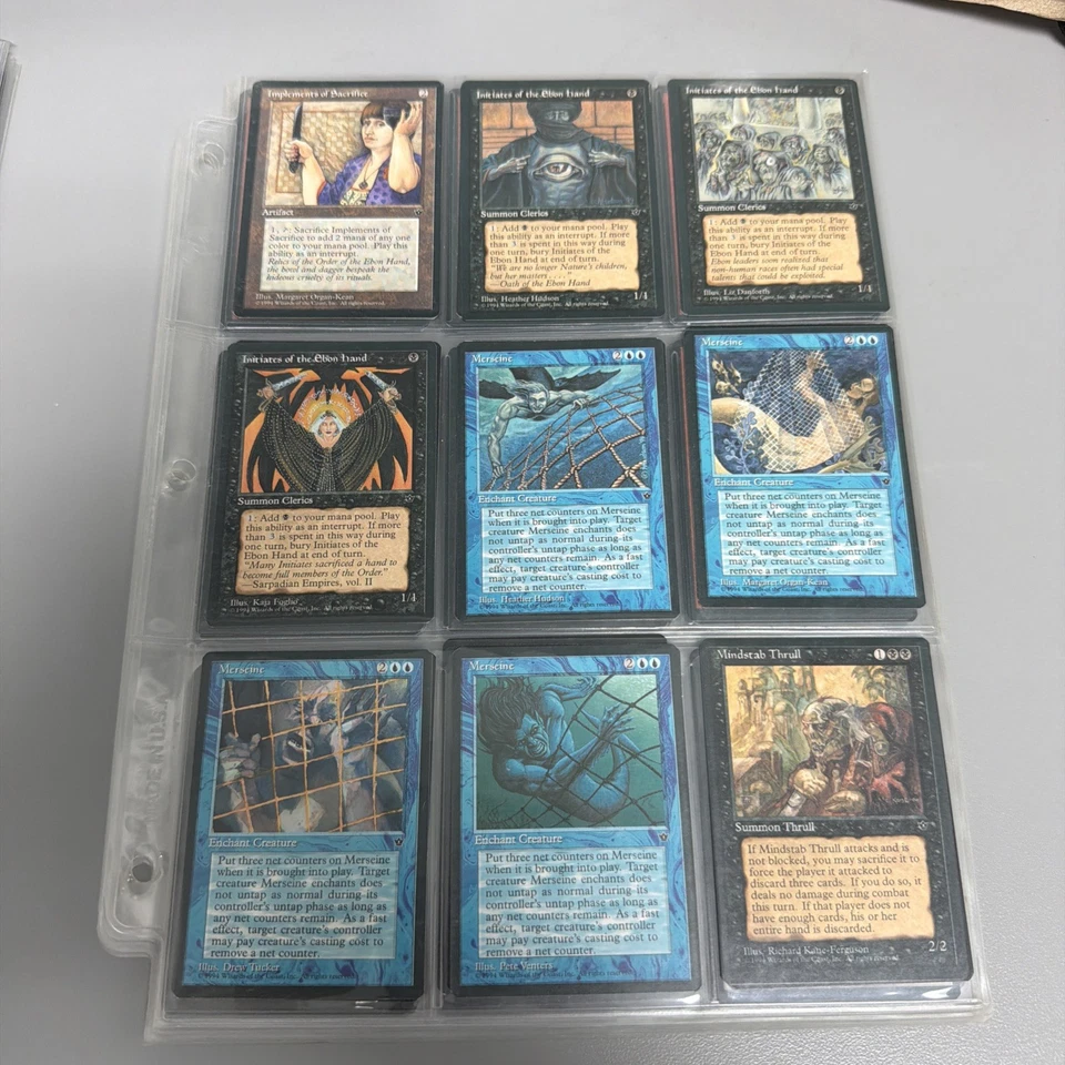 Juego completo Fallen Empires casi nuevo (187) Magic The Gathering 1994 Magic The Gathering Foto 2 de 3