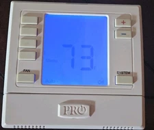 Pro1 IAQ T755S Universal Thermostat | Programmable Heat/AC 18 to 30 VAC 50/60 Hz