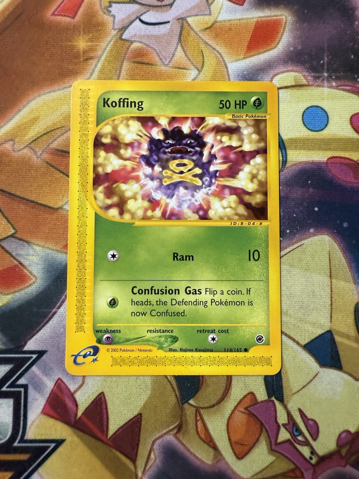 Pokemon 114/165 Koffing Expedition Common NM