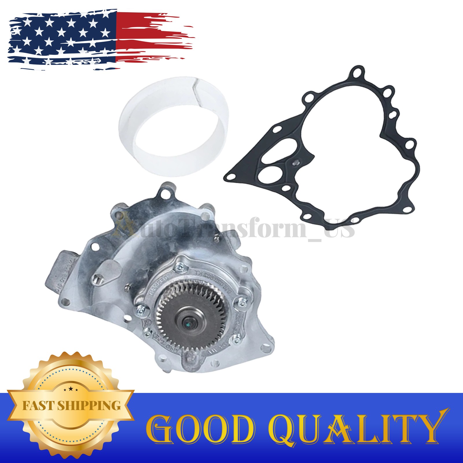 NEW Engine Water Pump For Cayenne Panamera Urus Bentley Audi A8 S8 RS7 RSQ8 4.0T