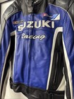 Suzuki GSXR Motorbike Leather Jacket Size 44 Motogp Motorcycle Racing Jacket