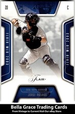 2003 Fleer Flair Jorge Posada #36 New York Yankees MLB Baseball 