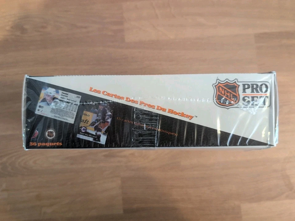 Juego profesional de hockey 1991 edición francesa caja sellada Foto 3 de 3