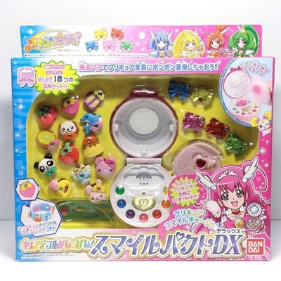 Glitter Force Smile Precure Pact Compact Charm Decor Girls Toy Set Pretty Cure