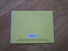 The Adventures of Rocky and & Bullwinkle and Friends (Nintendo NES) *Manual Only