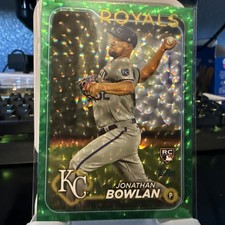 2024 Topps Series 2 - Jonathan Bowlan #399 Green Foil /499 (RC)