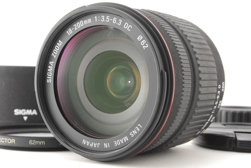 All works!! [Exc+5] SIGMA AF 18-200mm F3.5-6.3 DC F Mount Nikon From JAPAN - Image 2 of 4