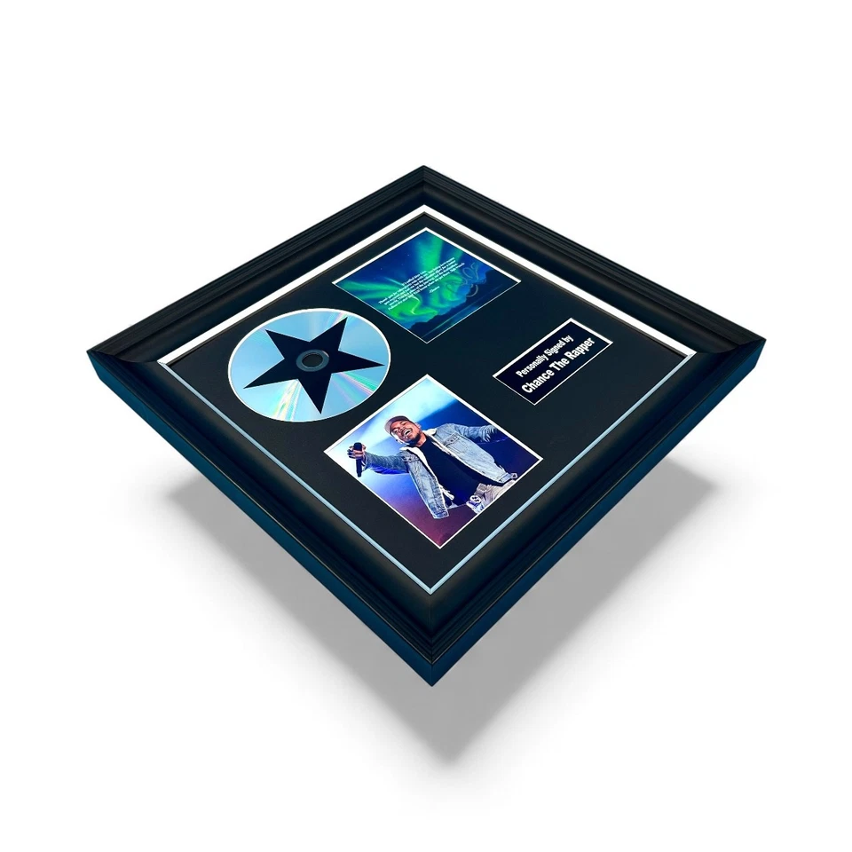 Chance The Rapper SIGNED Star Line Artwork CD Display COA Autograph Memorabilia - Image 3 of 4