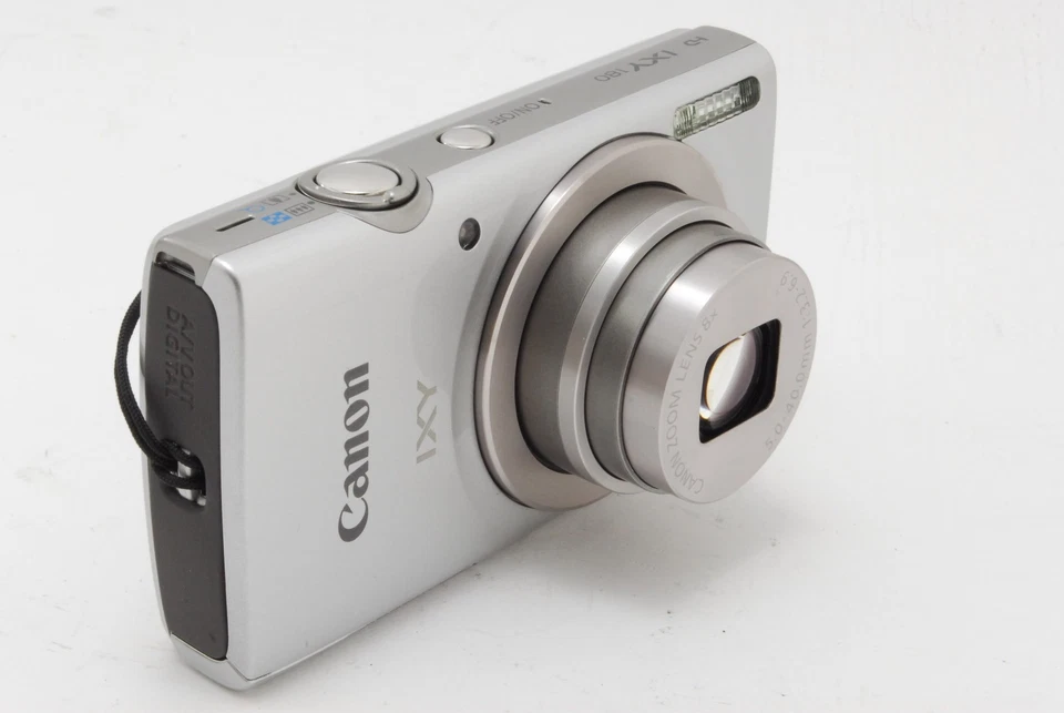 【MINT】Canon IXY 180 PowerShot Silver 20MP Digital Compact Camera - Image 3 of 4
