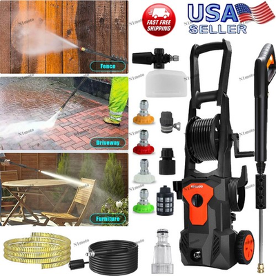 #ad Electric Pressure Washer 5000PSI Max 3.6 GPM Power Washer Cleaning Machine New $24.79