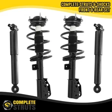 2013-2017 Chevrolet Traverse Front Complete Strut Assemblies & Rear Shocks