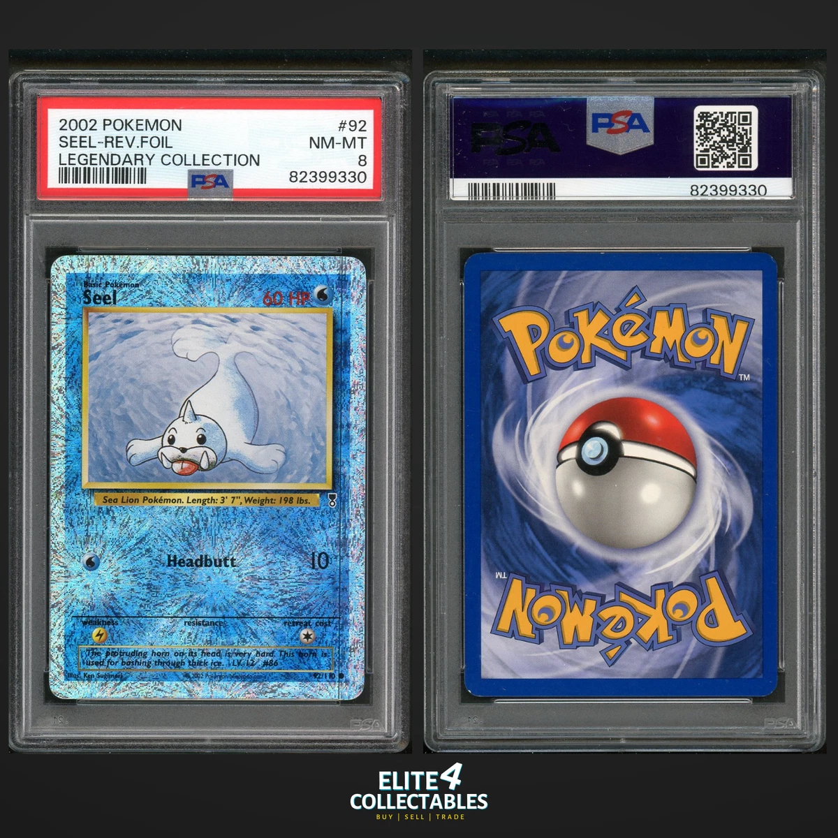 Pokémon TCG Professional Sports Authenticator (PSA) Legendary