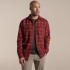 Image of Craghoppers Men's Gable Long Sleeve Checked Shirt - Perfect for Layering