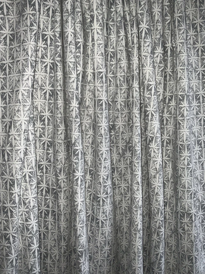 NEW CUSTOM DRAPES ~THE SHADE STORE~NATE BERKUS PINCH PLEAT~GREY&WHITE~95”L $1700 - Изображение 3 из 4