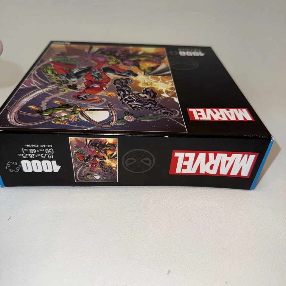 Puzzle Buffalo Games: Marvel - Spider-man & Venom Vs Green Goblin 1000 piezas (NISB) Foto 4 de 4