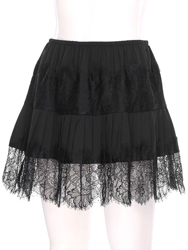 Damen Tanzkleidung Unterrock Kleid Urlaub Rock Y2K Plissee Sommer Tanzsaum - Bild 26 von 66