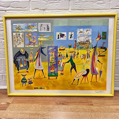 GUILLERMO Silva SANTA MARIA Signed Limited Ed Framed Print SUPERMARKET of ART