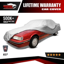 Sterling 827 Sedan 5 Layer Waterproof Car Cover 1989 1990 1991