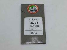 15x1, 130/705H, HAx1 Size 14/90 ORGAN home sewing machine needles Regular point