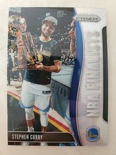 Stephen Curry 2019-20 Panini Prizm #6 NBA Finalists Silver Prizm SP Warriors