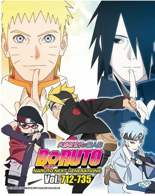 DVD BORUTO: Naruto Shippuden Next Generations BOX 31 Vol.856 - 879End  +Tracking