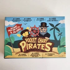Pirate Pocket Chart Preschool Learning Activities Numbers Letters 190 Cards