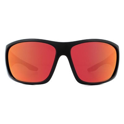 Prada Sport Sonnenbrille PS04VS 1BO9Q1 schwarz dunkel dreyblau rot verspiegelt