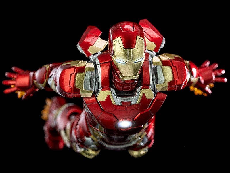 DLX アイアンマン・マーク43 Infinity Saga threezero Marvel Studios: The Infinity SagaDLX Iron Man Mark 43