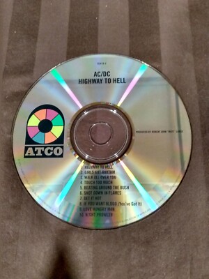 AC/DC - Highway To Hell CD 1979 DISC ONLY