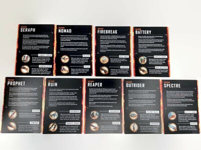 Call of Duty Black Ops III 3 Collector Concept Art Cards from