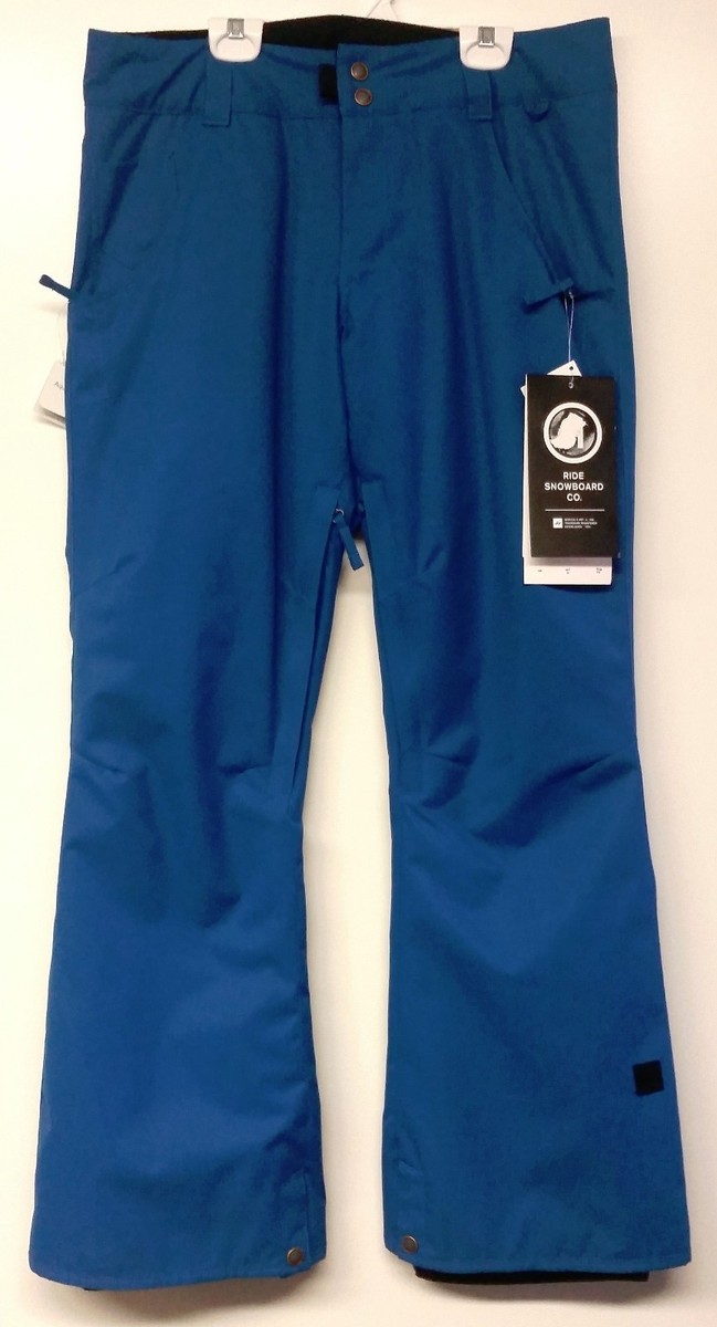 RIDE Women's EASTLAKE Snow Pants Royal Blue Medium NWT UK