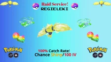 Pokemon Go | Regieleki Raid Farm🌟Shiny / 100 IV🌟 100% Catch