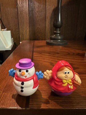 Hasbro Weeble Wobbles Snowman & Little Red Riding Hood