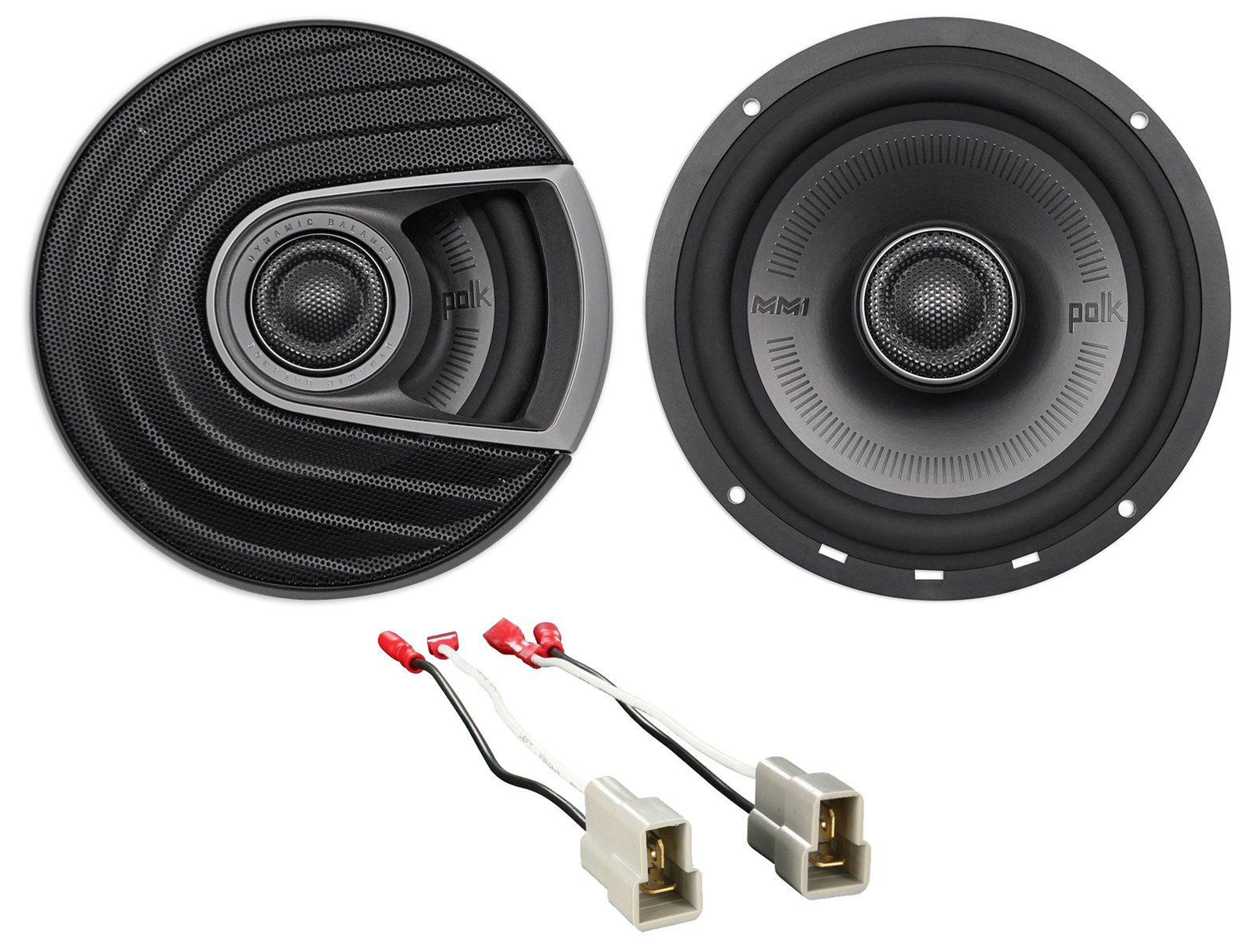 Комплект для замены динамиков передней двери 65 Polk Audio для Volkswagen Golf 1985-1993 годов выпуска 18190₽